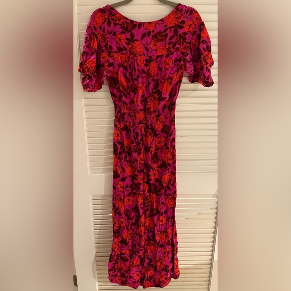 Abel the Label Floral High Low Maxi Dress - Picture 6 of 6